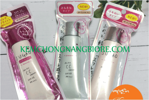 Sugao Air Fit CC Cream Moist Pure Natural
