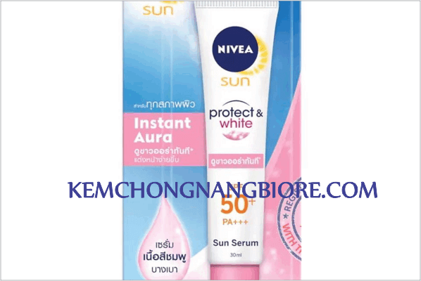 Nivea Sun And Protect White Instant Aura SPF 50, PA+++