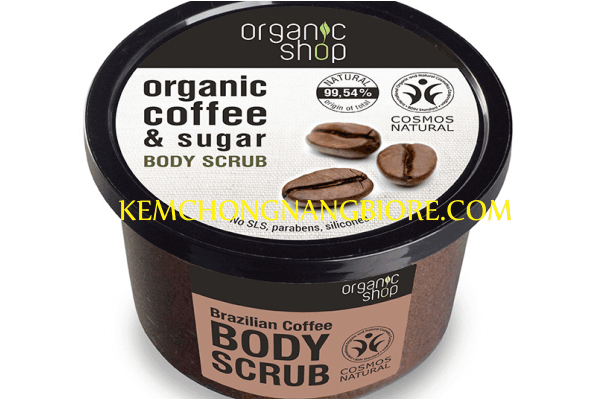 Tẩy Tế Bào Chết Body Organic Coffee