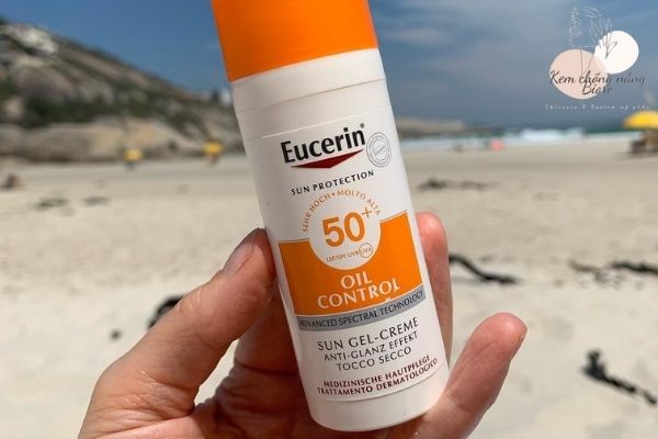 Kem chống nắng Eucerin của Đức giúp dưỡng sáng da