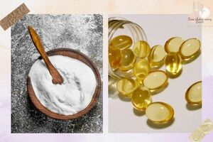 Baking soda kết hợp với Vitamin E có khả năng tẩy da chết cực tốt