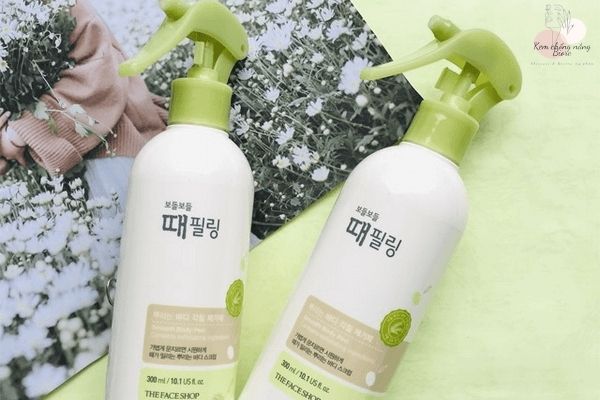 Clean Peeling Mist tẩy da chết body của Hàn