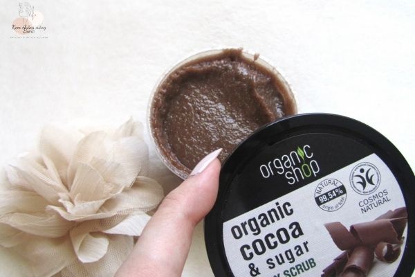 Tẩy da chết body Organic Shop – Choco & Sugar