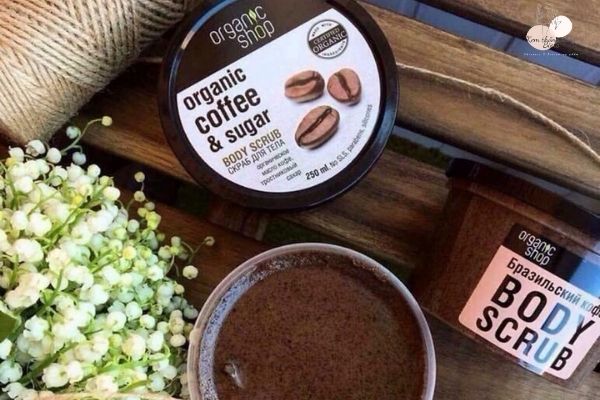 Tẩy da chết body Organic Shop – Coffee & Sugar