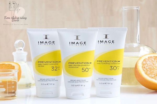 Kem chống nắng Image 50 là sản phẩm nổi bật của thương hiệu Image Skincare