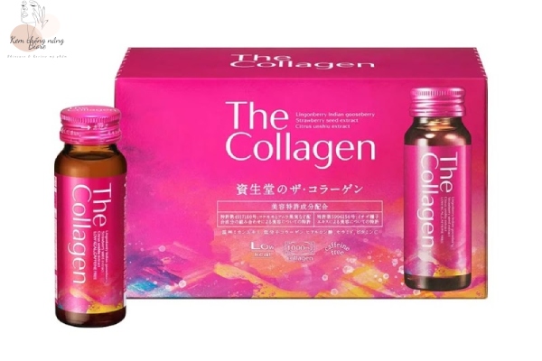 Collagen Shiseido có hàm lượng collagen và nguồn vitamin cao