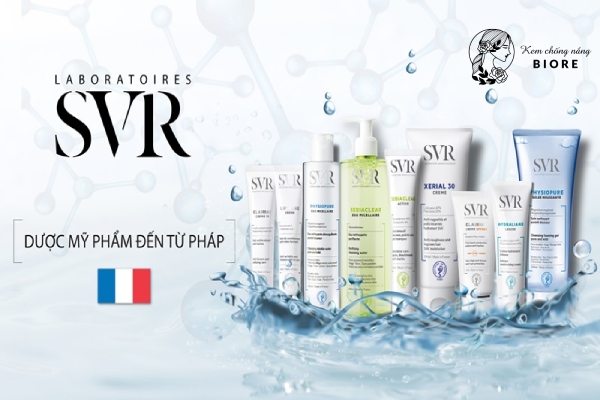 SVR là một thương hiệu dược mỹ phẩm nổi tiếng đến từ Pháp