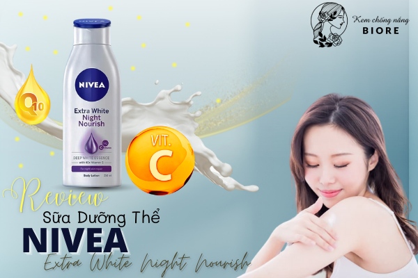 Review sữa dưỡng thể Nivea