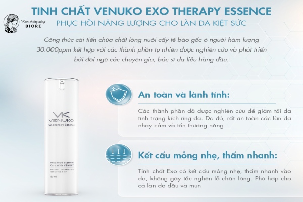 Exo Therapy Essence là một tinh chất phục hồi năng lượng cho làn da đang bị tổn thương