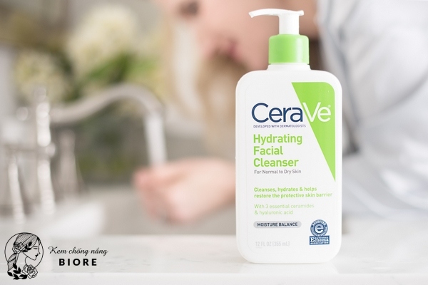 Sữa rửa mặt dành cho tuổi dậy thì Cerave Hydrating Facial Cleanser