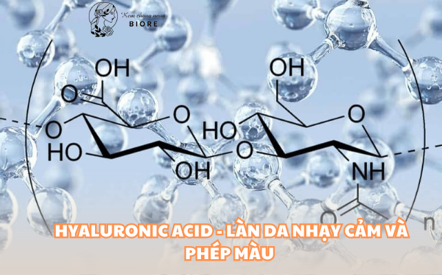 Hyaluronic Acid – Làn da nhạy cảm và phép màu