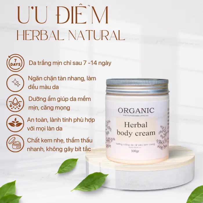 Kem Body Herbal Natural